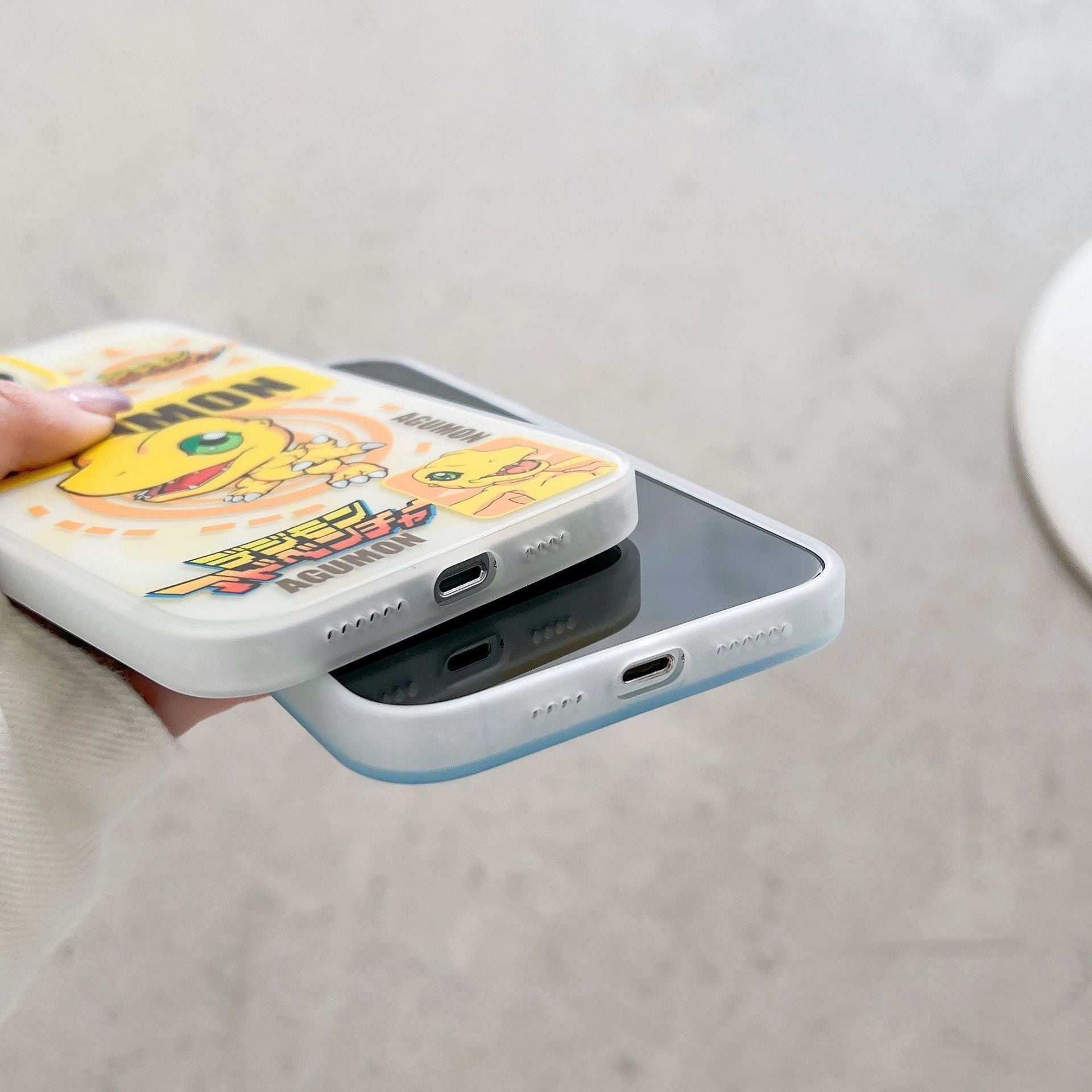 Agumon × Gabumon iphone Case