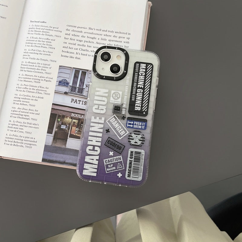 ''Humans and the Earth'' iPhone Case