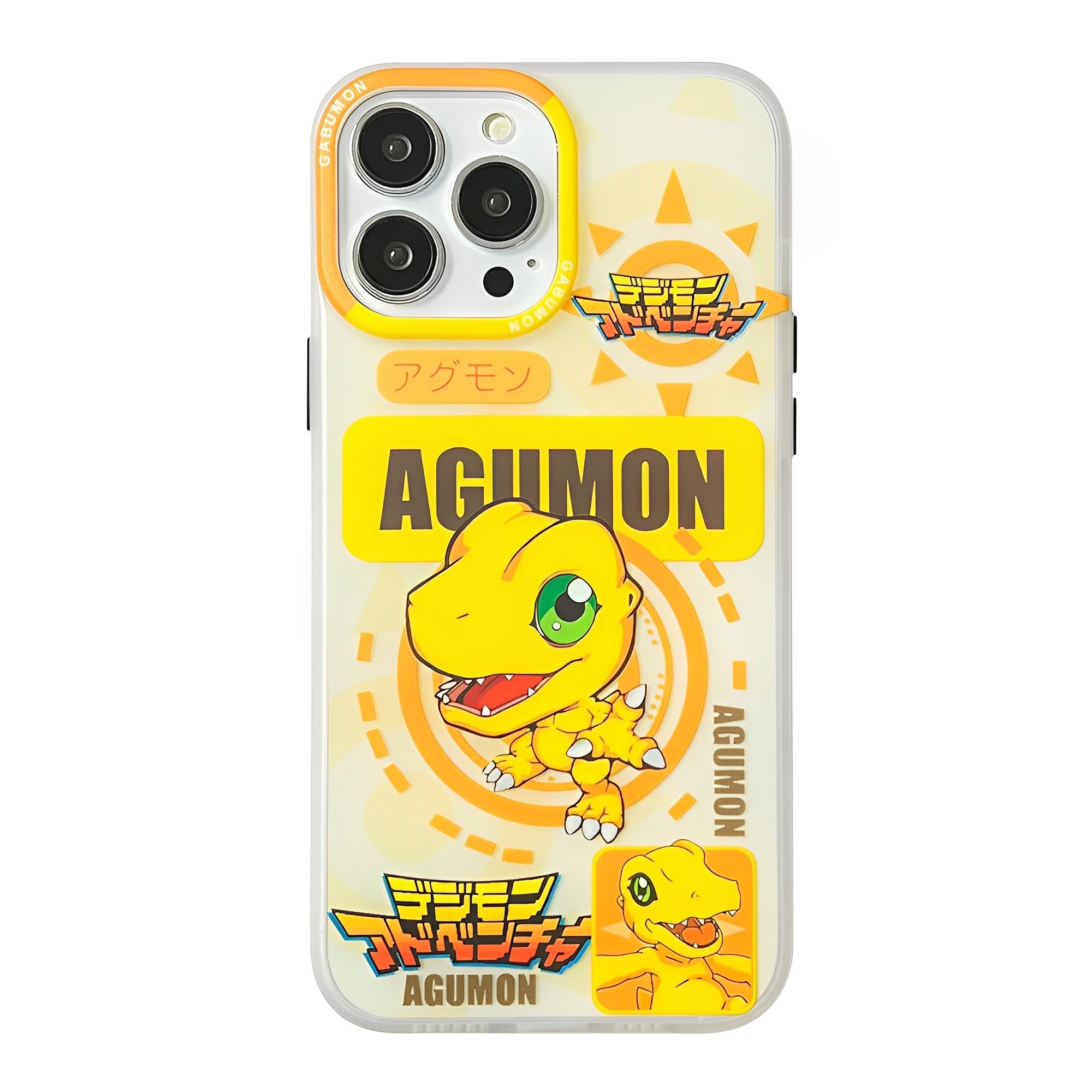 Agumon × Gabumon iphone Case