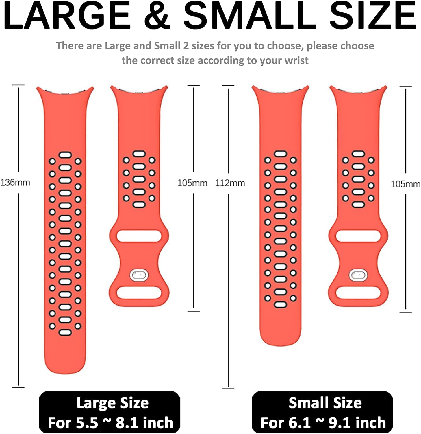 Google Pixel Watch Active Silicone Band