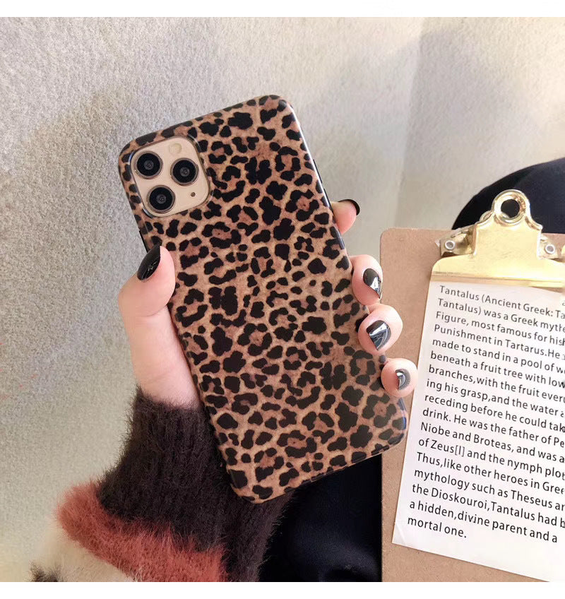 Retro Leopard iPhone Case