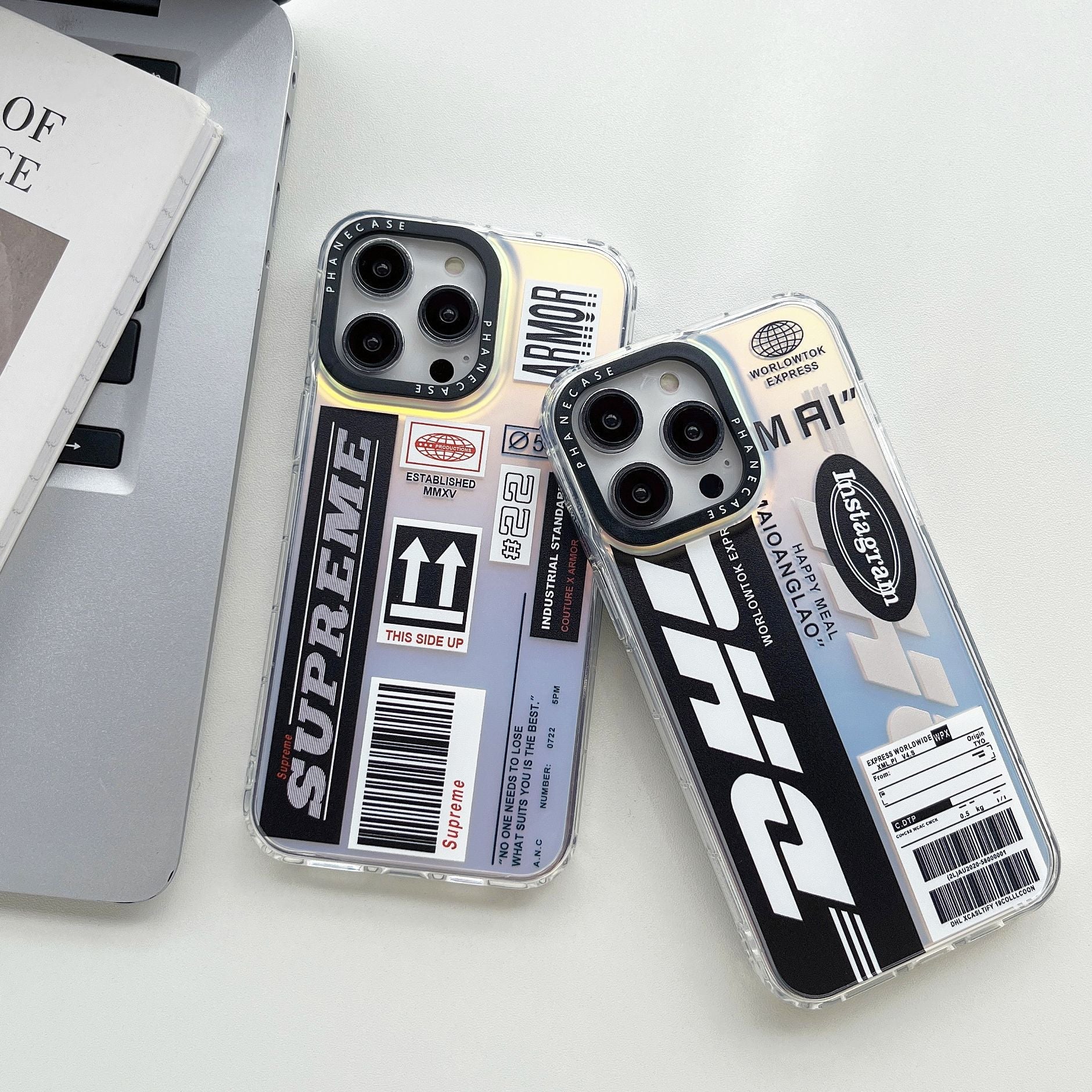 Tags Trend Holographic iphone Case