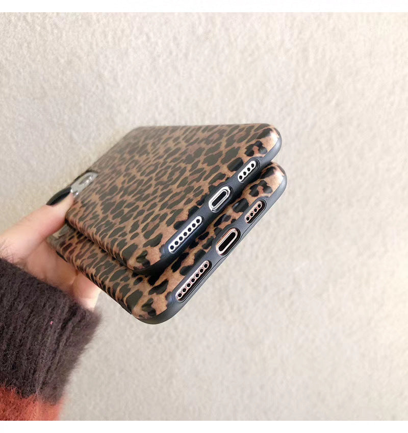 Retro Leopard iPhone Case