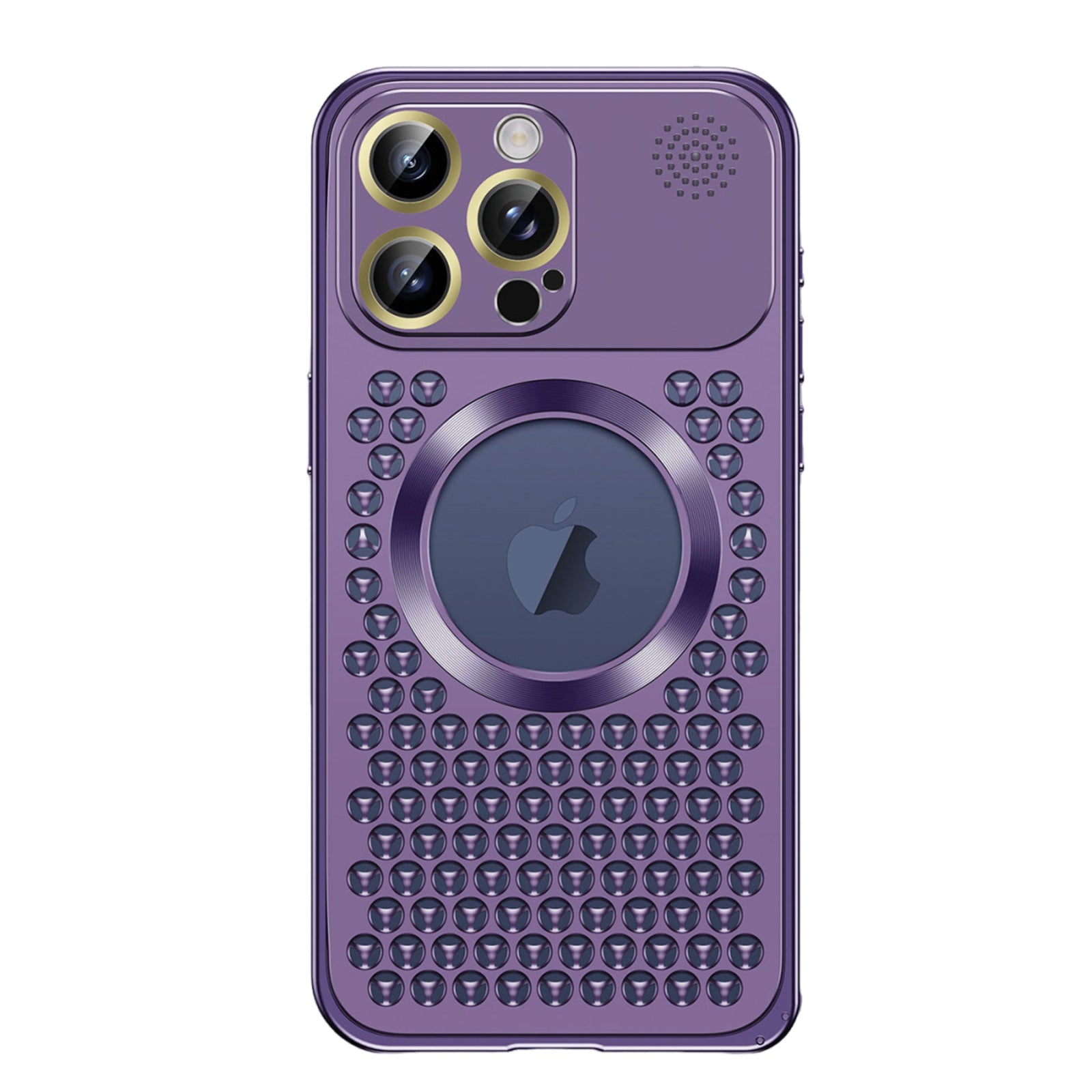 Metal Aluminum Honeycomb Cooling MagSafe iPhone Case