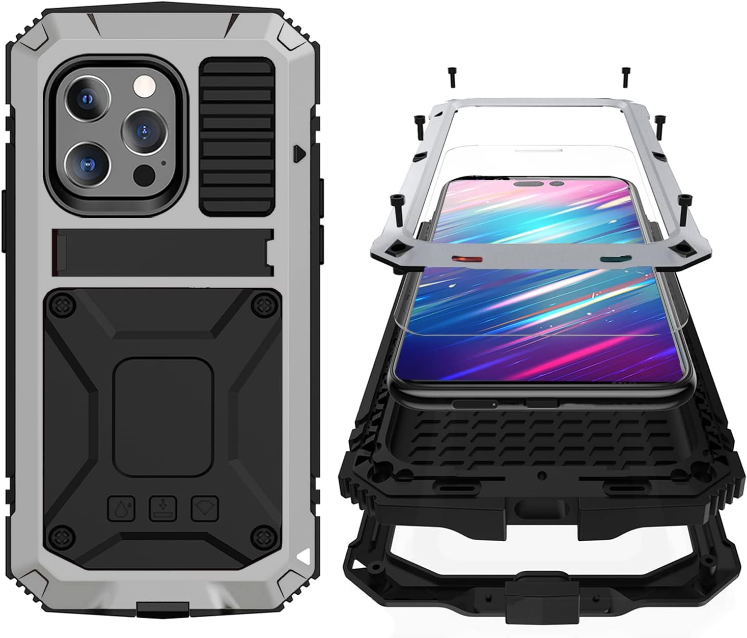 Military Heavy Armor iPhone Case